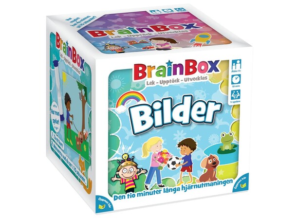Brainbox Bilder Brädspel Svensk utgåva 