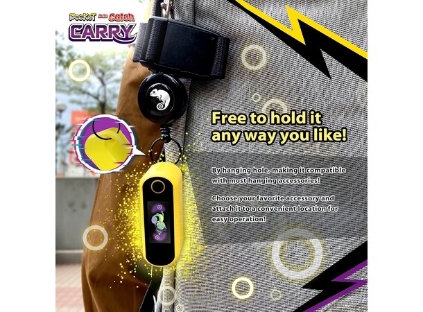 Brook Pocket Auto Catch Carry Yellow 