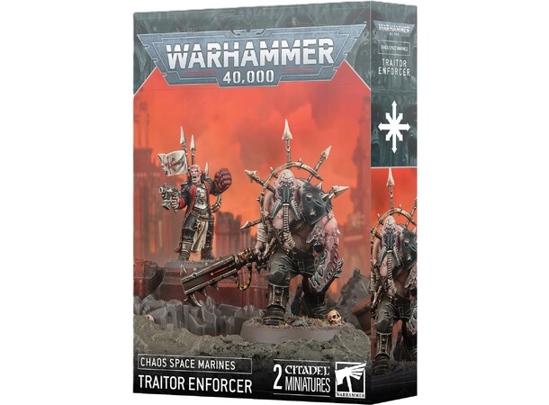 Chaos Space Marines Traitor Enforcer Warhammer 40K 