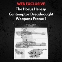 Contemptor Dreadnought Weapons Frame 1 Horus Heresy - Legiones Astartes