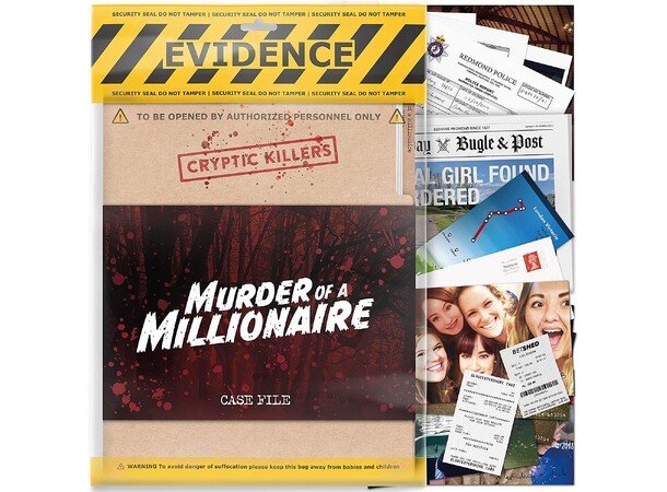 Cryptic Killers Murder of a Millionaire 
