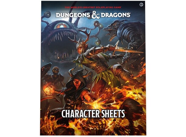 D&D 2024 Character Sheets Dungeons & Dragons 