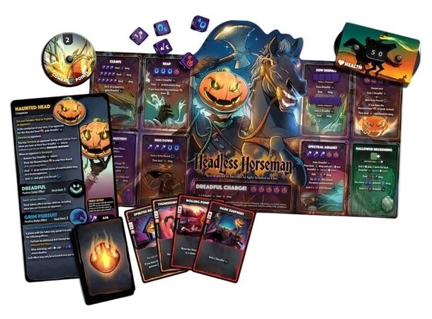 Dice Throne Headless Horseman Hero Pack Expansion till Dice Throne 