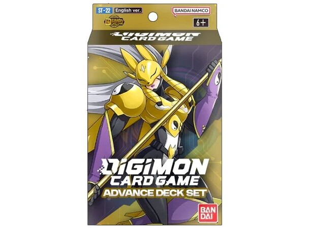 Digimon TCG Amethyst Advanced Deck Digimon Card Game - ST-22 