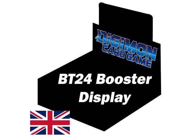 Digimon TCG Time Stranger Booster Box Digimon Card Game - BT-24 