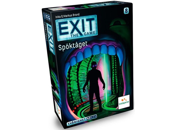 EXIT 8 Spöktåget Brädspel Svensk utgåva 