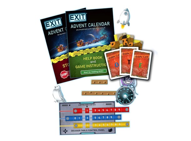 EXIT Julkalender Intergalactic Race Advent Calendar 