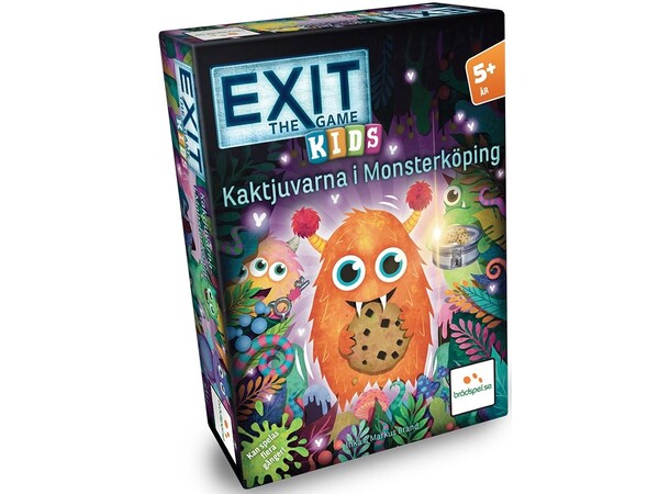 EXIT Kids 2 Kaktjuvarna Monster Brädspel Svensk utgåva 