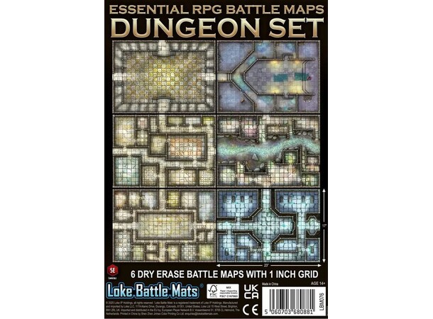 Essential RPG Battle Maps Dungeon Set 
