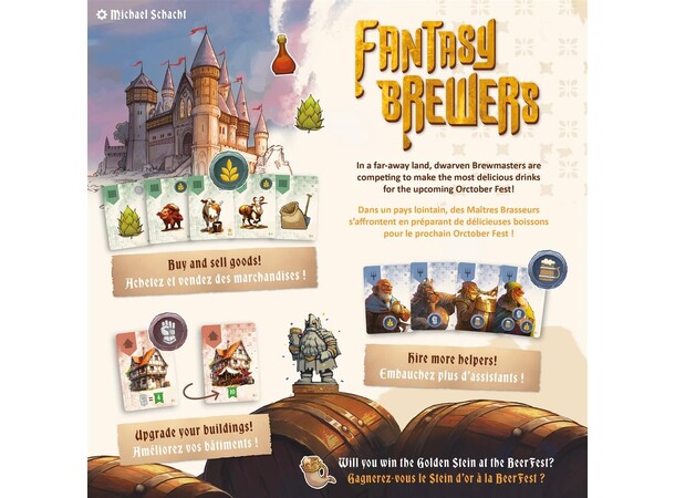 Fantasy Brewers Brädspel 