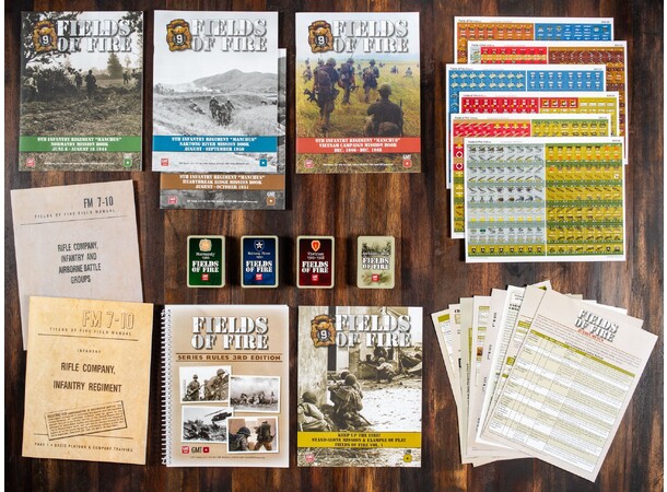 Fields of Fire Brädspel Deluxe Edition 