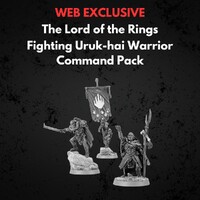 Fighting Uruk-hai Warrior Command Pack Middle-earth Strategy Battle Game