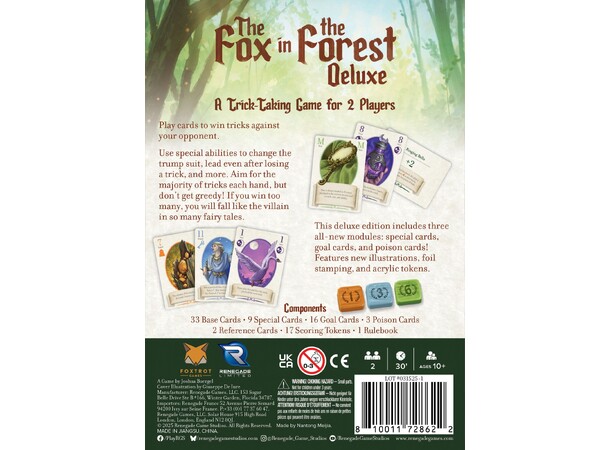 Fox in the Forest Deluxe Kortspel 