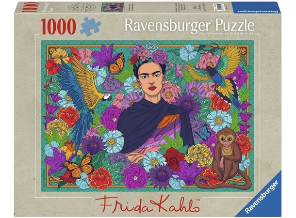 Frida Kahlo 1000 bitar Pussel Ravensburger Puzzle 