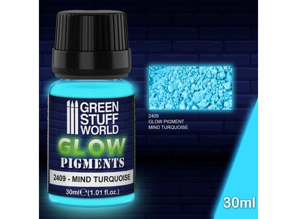 Glow Pigments - Mind Turquoise Green Stuff World 