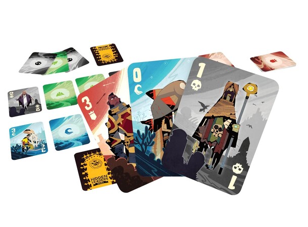 Hidden Leaders Duel Kortspel 