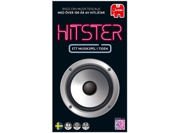 Hitster Partyspel Svensk utgåva 