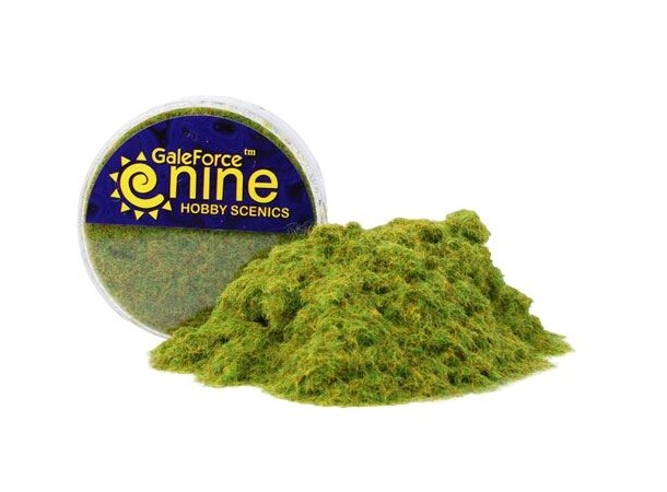 Hobby Scenics Green Static Grass Gale Force Nine 