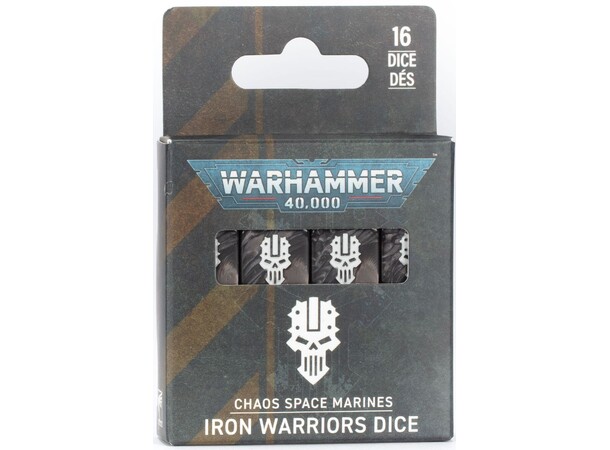 Iron Warriors Dice Set Warhammer 40K 