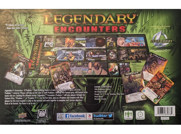 Legendary Encounters Predator Kortspel 