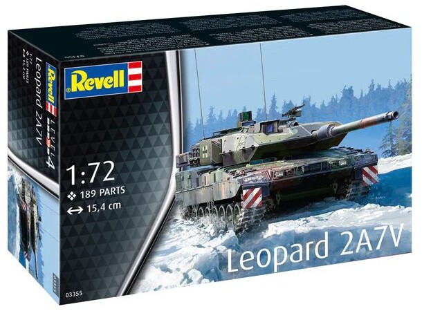 Leopard 2A7V Revell 1:72 Byggsats 