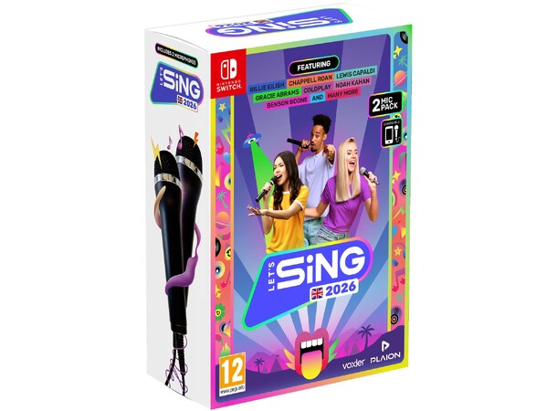 Lets Sing 2026 2 Mic Edition Switch 
