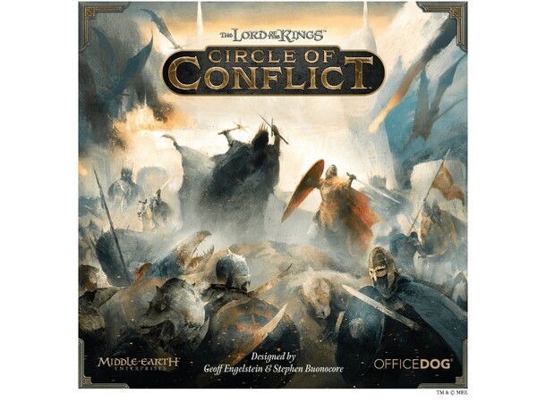 Lord of the Rings Circle of Conflict Brädspel 