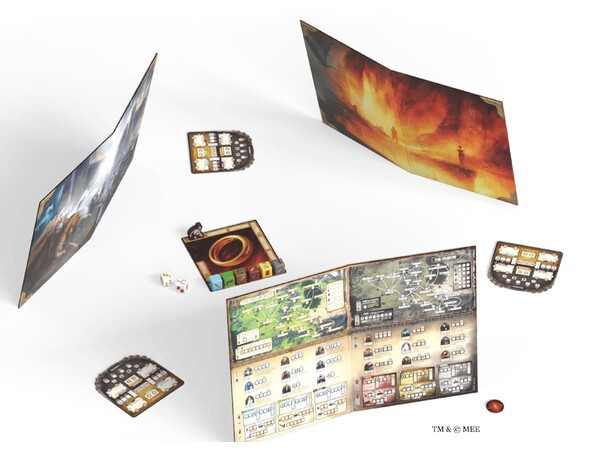 Lord of the Rings Circle of Conflict Brädspel 