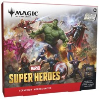 Magic Marvel Super Heroes Scene Box #1 Heroes United