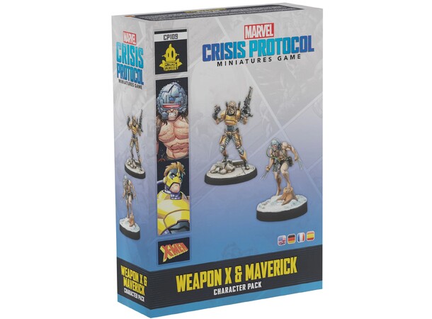 Marvel Crisis Protocol Weapon X/Maverick Expansion till Marvel Crisis Protocol 