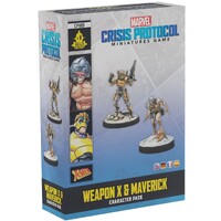 Marvel Crisis Protocol Weapon X/Maverick Expansion till Marvel Crisis Protocol