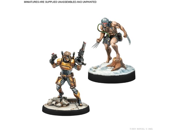 Marvel Crisis Protocol Weapon X/Maverick Expansion till Marvel Crisis Protocol 