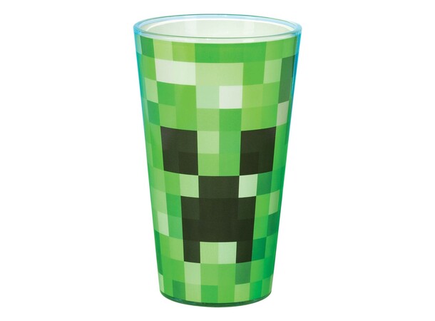 Minecraft Dryckesglas Creeper 0,4 liter 