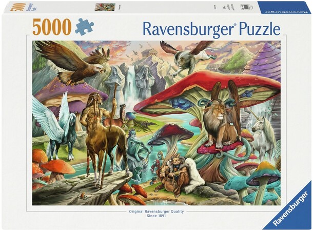 Mushrooms & Myths 5000 bitar Pussel Ravensburger Puzzle 
