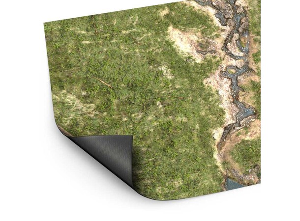 Neoprene Mat 4x6 Duskriver Meadows Green Stuff World - 120 x 180 cm 