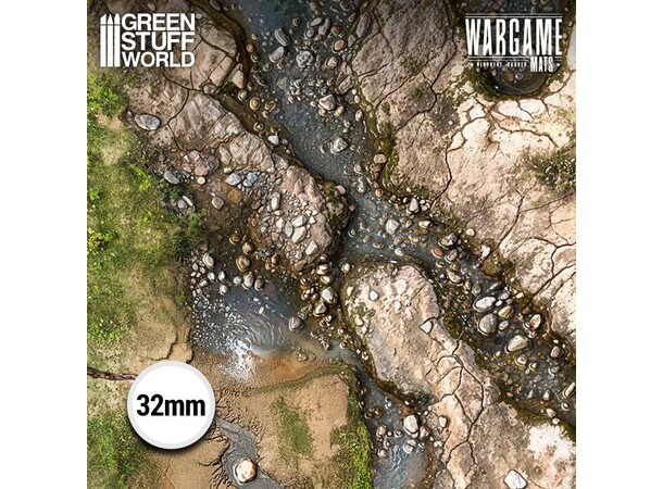 Neoprene Mat 4x6 Duskriver Meadows Green Stuff World - 120 x 180 cm 