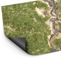 Neoprene Mat 4x6 Duskriver Meadows Green Stuff World - 120 x 180 cm