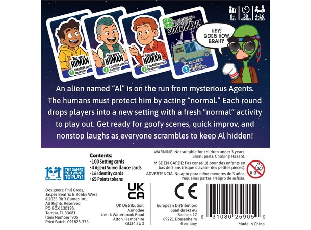 Normal Human Partyspel 