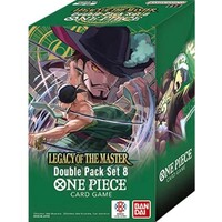 One Piece TCG Legacy of Master Card Game Double Pack Set DP- 08