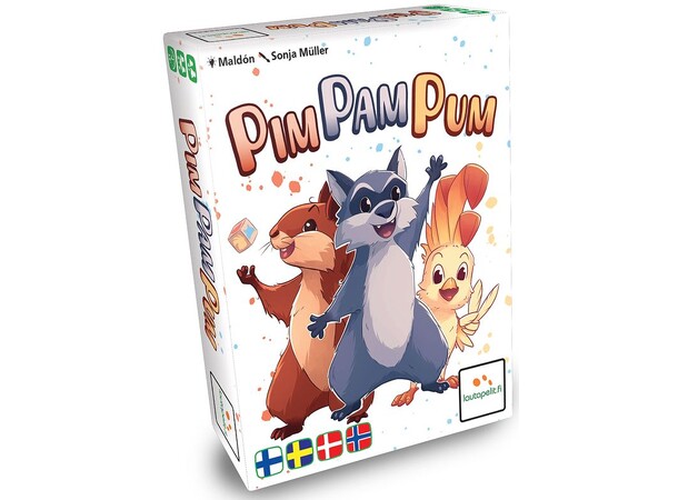 Pim Pam Pum Brädspel Svensk utgåva 