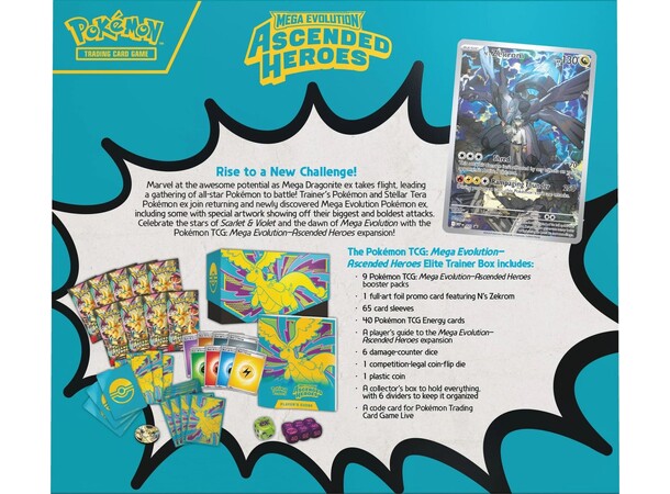 Pokemon Ascended Heroes ETB Elite Trainer Box 