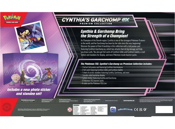 Pokemon Cynthias Garchomp ex Premium Collection 