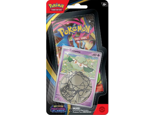 Pokemon Phantasmal Flames Checklane #1 Cottonee 