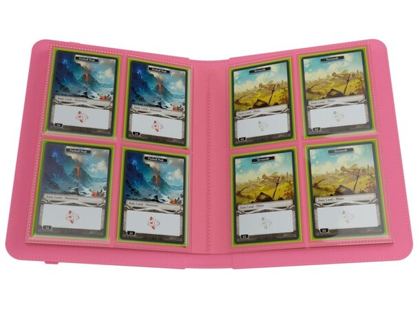 Prime Album 8-Pocket Pink Gamegenic 