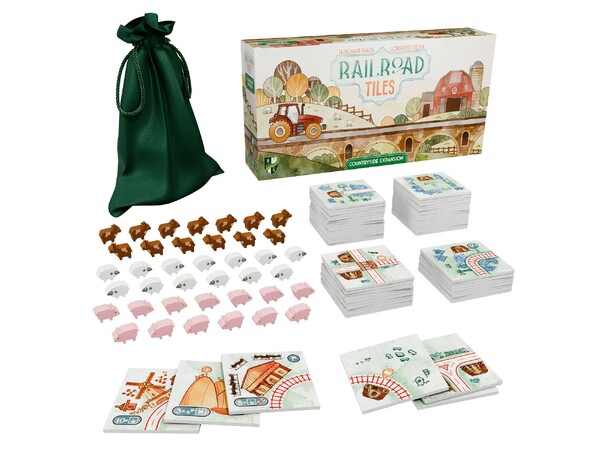 Railroad Tiles Countryside Expansion Expansion till Railroad Tiles 