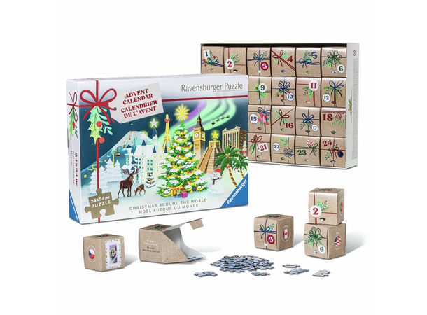 Ravensburger Julkalender 2025 Adventskalender 
