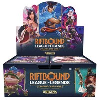 Rifbound TCG Origins Display League of Legends