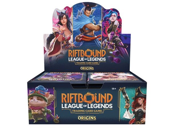 Rifbound TCG Origins Display League of Legends 