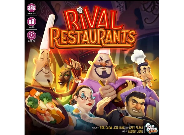 Rival Restaurants Brädspel 
