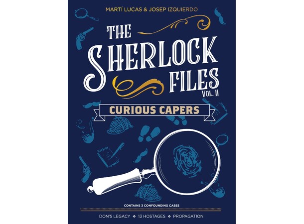 Sherlock Files Curious Capers Kortspel 